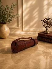 Handmade Brass Spyglass Telescope with Leather Carry Case Nautical Explorer Gi
