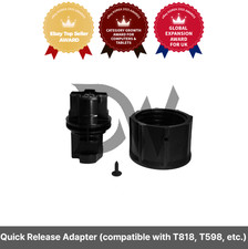 Trustmaster Quick Release Adapter compatible with T818, T598, etc. 