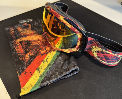 Oakley Hallモデル Tanner Crowbar Oakely Tanner Rasta Goggles Plutonite Crowbar Edition Special Hall スキー・スノーボードアクセサリー