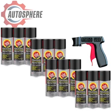 Fluid Film AS11B Black Undercoat 12pc Spray Rust Inhibitor Protection w/Can-Gun1