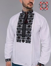 Vyshyvanka For Man Ukrainian embroidered blouse Man Embroidery clothers S-XXXXL