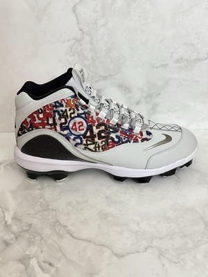 Nike Griffey 2 MCS 'Jackie Robinson Day' Baseball Cleats HJ4509-001 Size 11 US