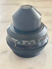 Nikon Alphaphot YS Microscope Abbe Condenser 1.25 with 0-30 Iris Diaphragm
