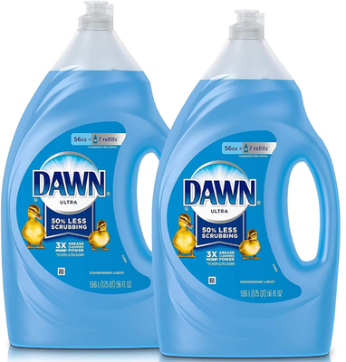 #ad Dawn Dish Soap Ultra Dishwashing Liquid Dish Soap Refill56 Fl Oz Pack of 2 . $21.99