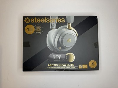 SteelSeries Arctis Nova Elite - Hi-Res Wireless-Headset in Salbei & Gold