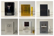 6 Men's Cologne Perfume Fragrance Sample Size Spray Set New in card Total 6 vial
