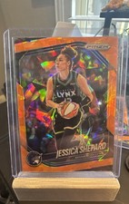 2025 Panini Prizm WNBA - Jessica Shepard #137 Orange Ice Prizm