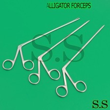3 O.R PREMIUM GRADE ALLIGATOR FORCEPS 8'' ENT SURGICAL INSTRUMENTS