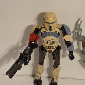 Star Wars Scarif Stormtrooper Set 75523 Hero Factory Brain Attack 44006 - Breez 