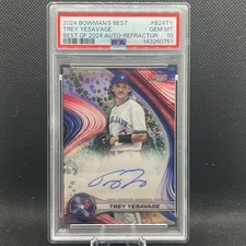 2024 Bowmans Best of 2024 TREY VESAVAGE Auto #B24TY PSA 10