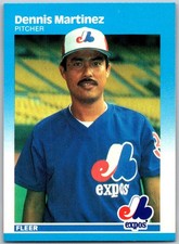 ⚾ 1987 Fleer #324 Dennis Martinez Montreal Expos
