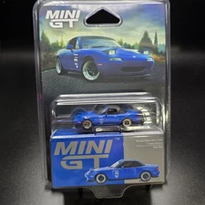 Mini GT Mazda Miata MX-5 (NA) Tuned Version Dark Blue #1069 1/64