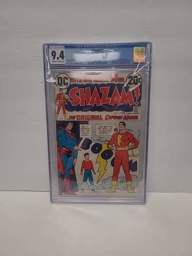 Shazam #1 (1973) DC Comics 1st Bronze Age Captain Marvel CGC 9.4