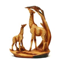 Eye catching Free Standing Graceful Giraffe and Calf Decorative Ornament