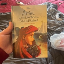 Disney Ariel and the Curse of the Sea Witches Graphic Novel Hardcover Ages 4-12