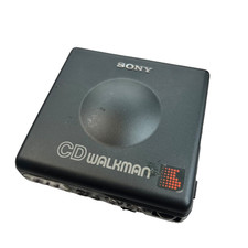 SONY D-82 Discman 8cm CD Player Junk As-Is For Parts Black Main Unit Only