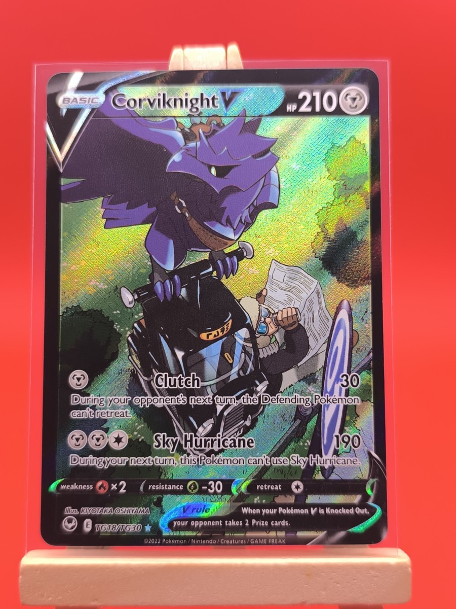Corviknight V TG18/TG30 Silver Tempest Trainer Gallery Ultra Rare