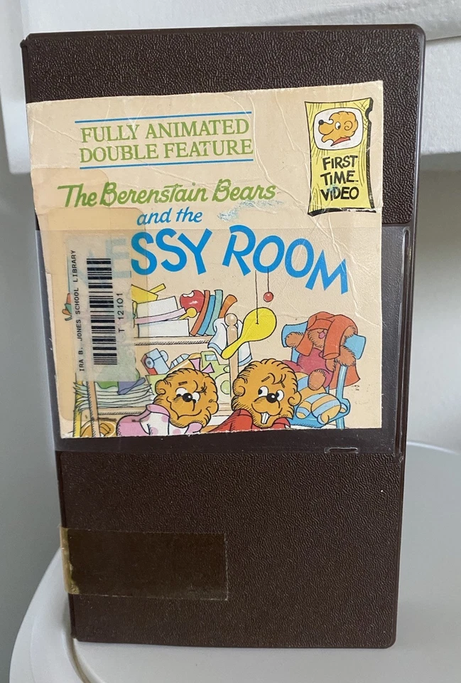 Vintage Berenstain Bears VHS Tapes - First Time Video Retro Authentic HTF OOP - Image 3 of 4