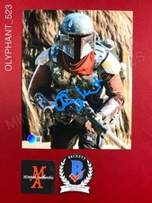 Timothy Olyphant signed 8x10 photo Star Wars The Mandalorian Beckett COA