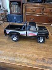 Vintage TONKA USA Black Pressed Steel Pickup Truck - EXCELLENT SPAPE W/TAILGATE