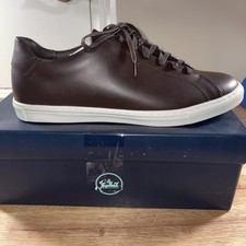 Peter Millar Men  s Vantage Lite Sneakers Color: Chocolate Size: 11.5 NEW 
