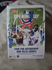 2021 TOPPS OPENING DAY Blaster Box BASEBALL FACTORY SEALED 