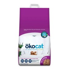 Low Tracking Clumping Wood Cat Litter 14 Lbs By Okocat