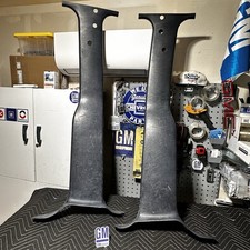 92-98 Chevy Gmc Obs Crew Cab Truck Ck Left Right B Pillar Trim Molding Blue Gm 92-98 Chevy Gmc Obs Crew Cab Truck Ck Left Right B Pillar Trim Molding Blue Gm