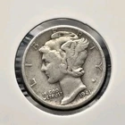 1941-P Mercury Dime 90% Silver US Mint Philadelphia