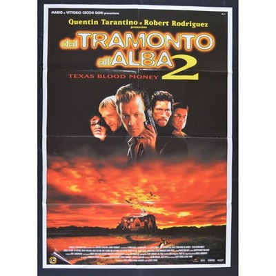 manifesto DAL TRAMONTO ALL'ALBA 2 From Dusk till Dawn quentin tarantino A51