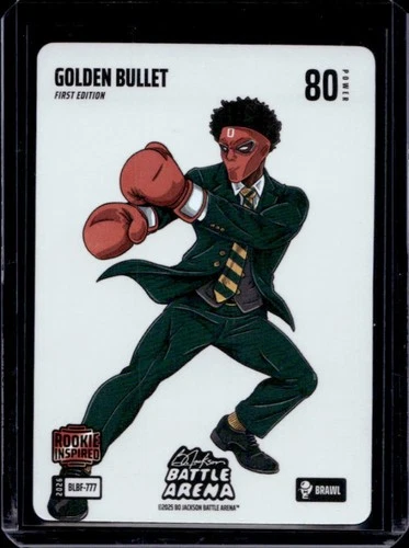 2026 Bo Jackson Battle Arena Griffey Golden Bullet Blizzard Battlefoil #BLBF-777