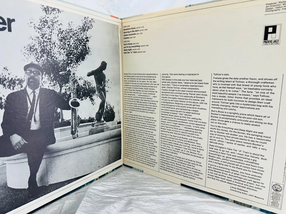 LP: Booker Ervin, Structurally Sound, Pacific Jazz, Stereo,1967, Hard Bop Foto 3 de 4