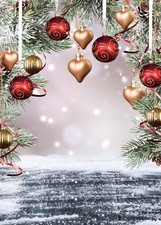 AIIKES 5X7FT Christmas Backdrops for Photography 5x7FT, 11-346