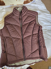 REI Womens Insulated Brown Puffer Vest Zip In...