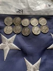 Lot Of 10-90% Silver Dimes 5 Mercury             5 Roosevelt  Mixed Date ￼. #29
