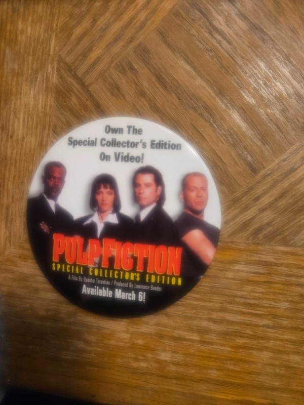 pulp fiction movie pin