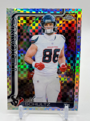 2025 Topps Chrome Dalton Schultz #118 X-Fractor