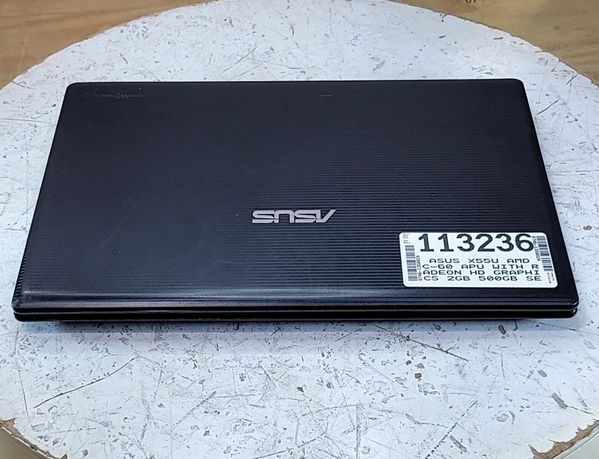 ASUS X55U Laptop AMD C-60 APU 2GB 500GB SEE NOTES - Image 2 of 4