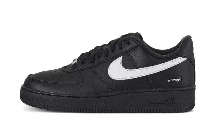 Nike Air Force 1 Low Supreme Black White Men's CU9225-002 New | eBay