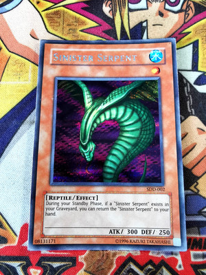 Finstere Schlange sdd-002 (MP) Secret Rare Yu-Gi-Oh!