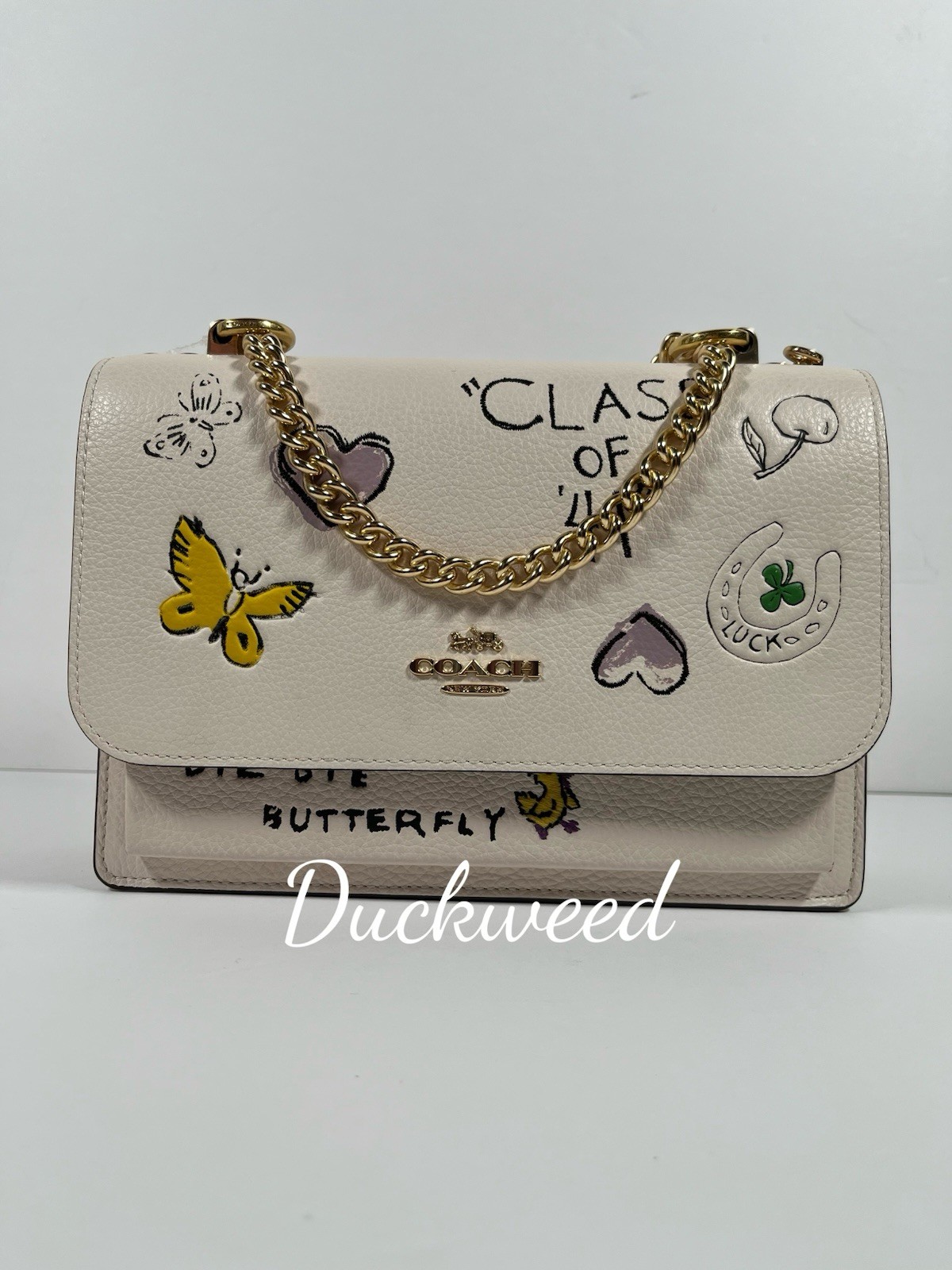 Nwt Coach Klare Crossbody Bag With Sketch Print CAK15