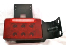 2352-0100-00 International Rear Combo Lamp w/o License Light w/ Brackets #653