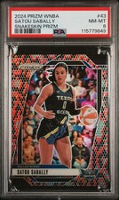 2024 Panini Prizm WNBA - Satou Sabally #43 - Snakeskin SSP - PSA - Snakeskin SSP