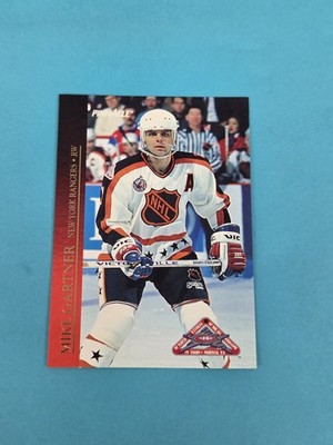 1993-94 Score Pinnacle All-Stars U.S. #8 Mike Gartner Rangers HOCKEY Card u