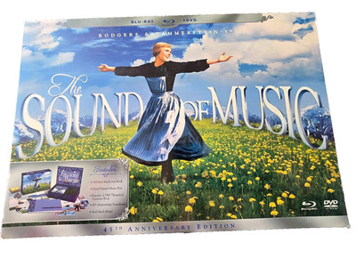 The SOUND of MUSIC 45th Anniversary Blu-Ray DVD CD Box Set Limited Edition Gift 