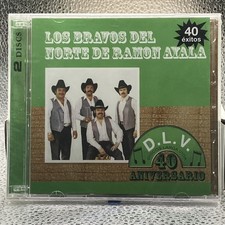 RAMON AYALA Y LOS BRAVOS DEL NORTE DLV 40 Exitos Double CD NEW 2008 Mexico