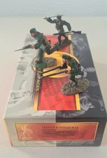CONTE COLLECTIBLES FRENCH & INDIAN WAR ROG008 RANGERS CHARGING SET Nº 1