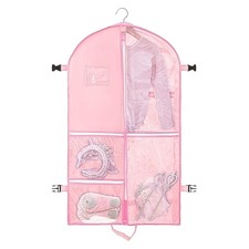 Clear Dance Costume Garment Bag for Dancers 40 inch Kids for Competitions with