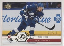 2019-20 Upper Deck UD Exclusives 38/100 Yanni Gourde #23 0e3