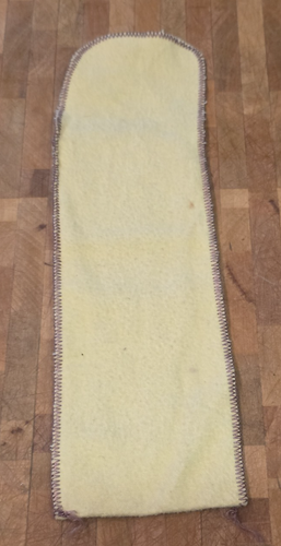 Marshall Field & Company Silver Anti Tarnish Bag For Serving Piece Yellow - Afbeelding 2 van 5